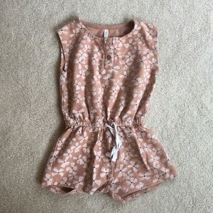 Rylee + Cru Flower Romper 2-3Y